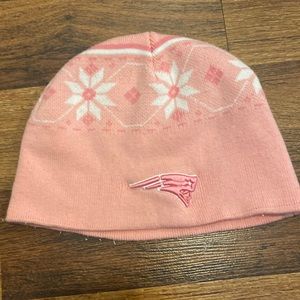 Vintage New England Patriots Pink Beanie